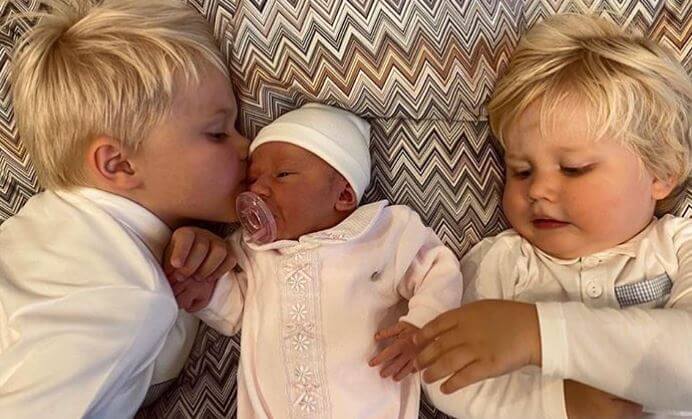 Herwig De Bruyne’s granchildren.
